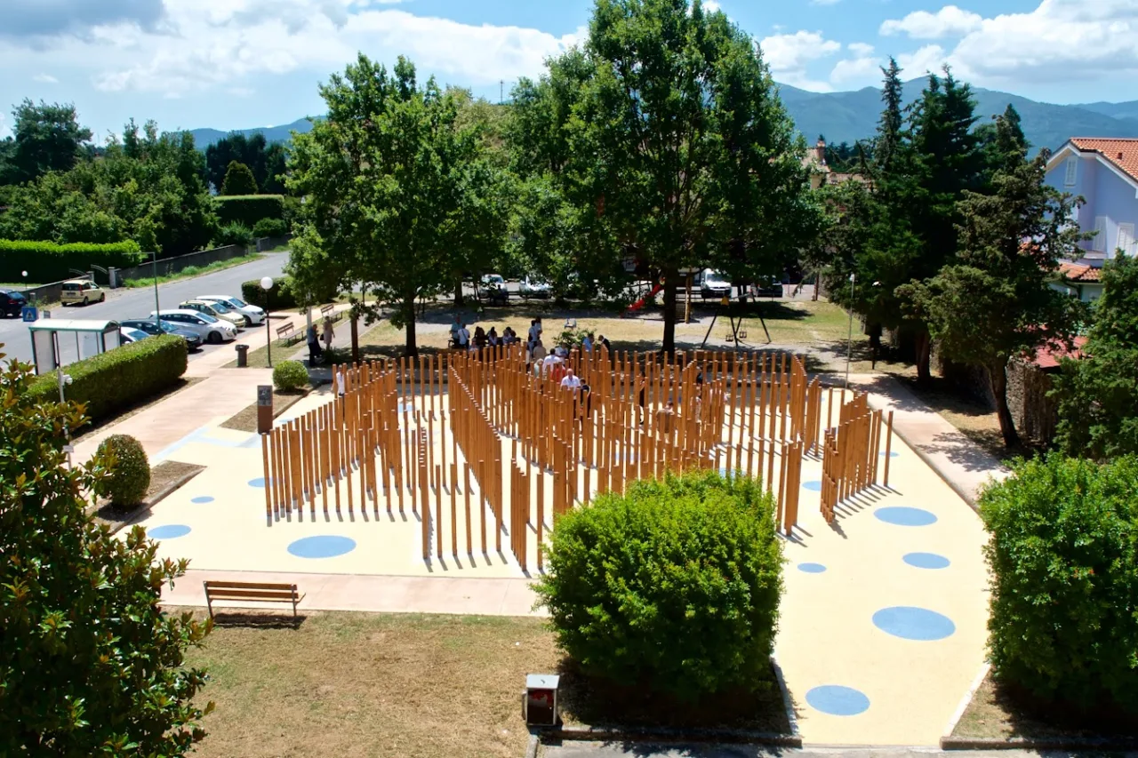 Labirinto del Pellegrino sulla Via Francigena